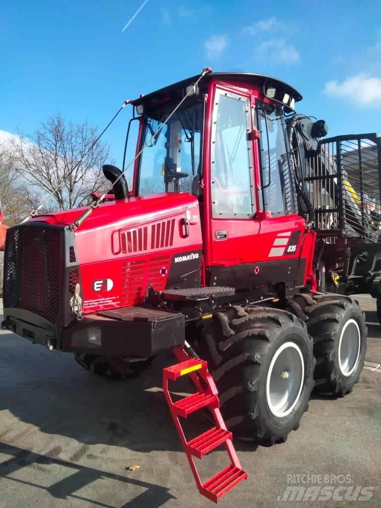 Komatsu 835 Форвардеры