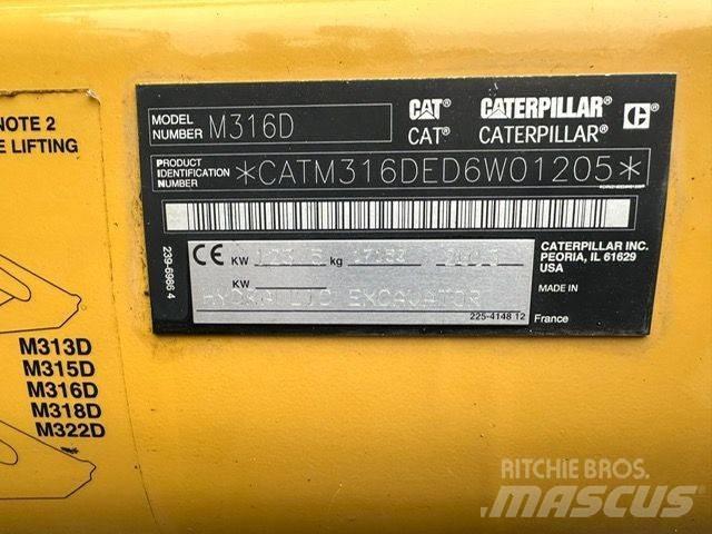 CAT CAT M316D Колёсные экскаваторы