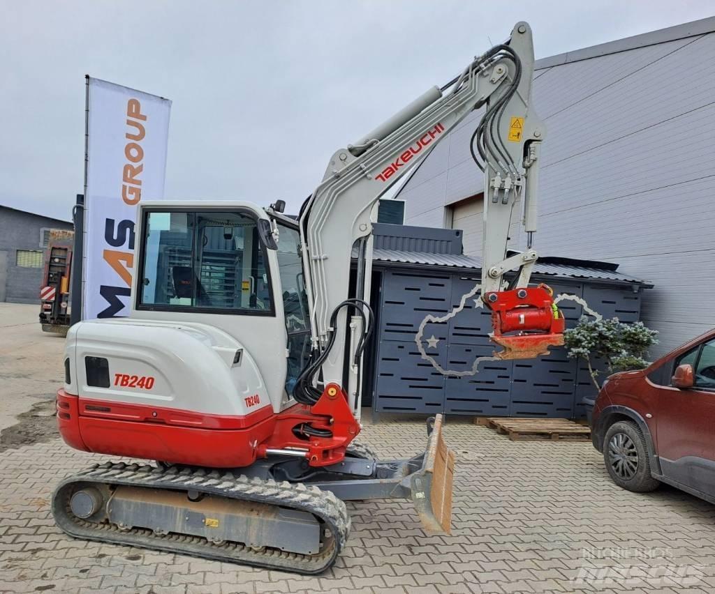 Takeuchi TB 240 Мини-экскаваторы