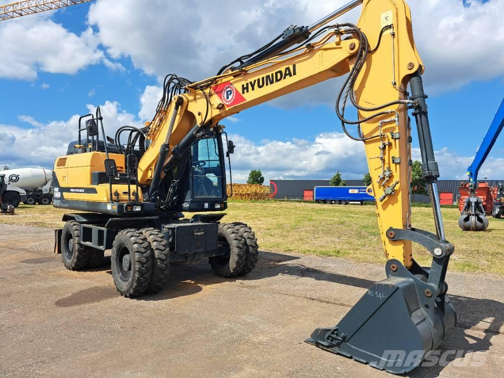 Hyundai HW140 Колёсные экскаваторы