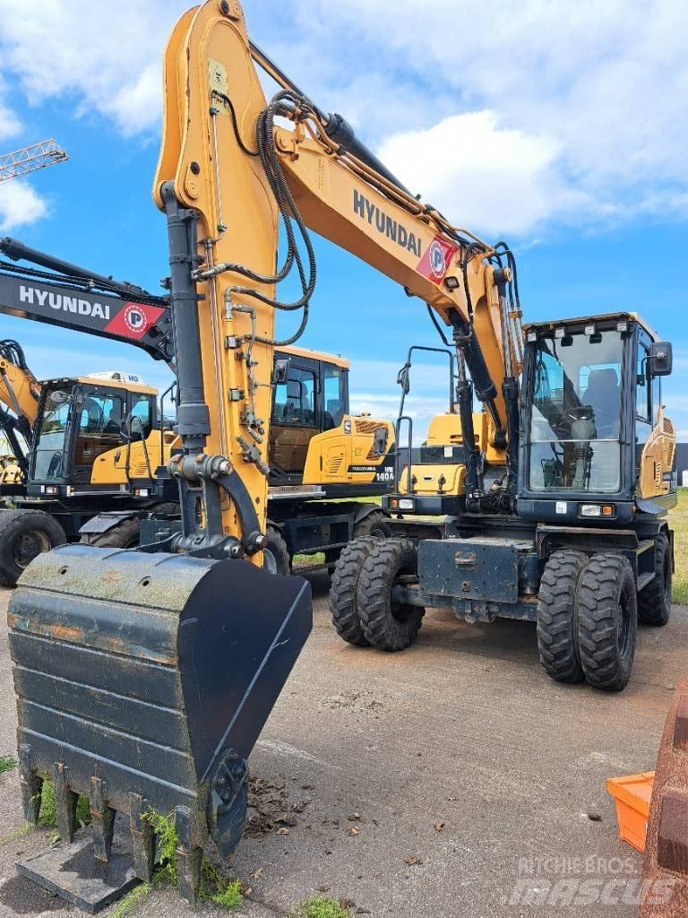 Hyundai HW140 Колёсные экскаваторы