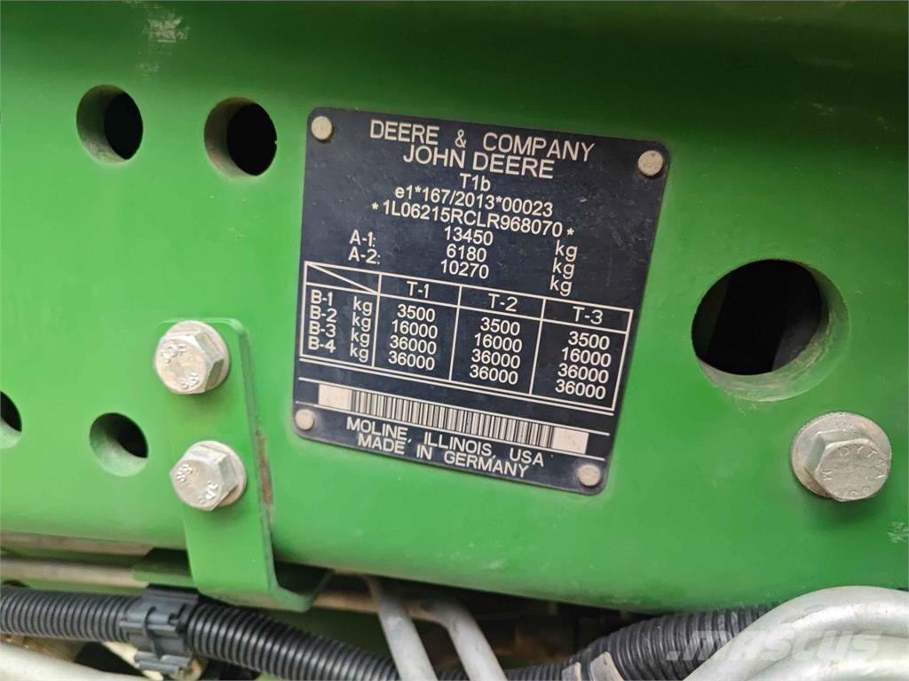 John Deere 6215R Трактора