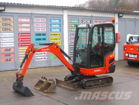 Kubota KX016-4 Мини-экскаваторы