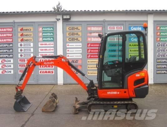 Kubota KX016-4 Мини-экскаваторы