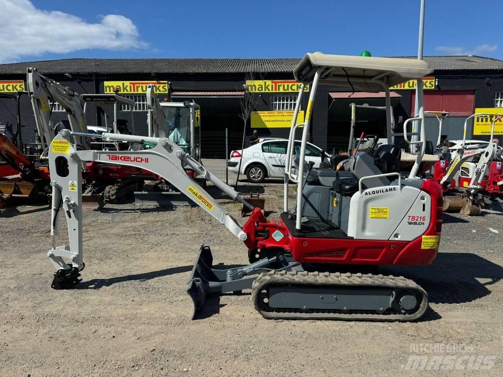 Takeuchi TB 216 Мини-экскаваторы