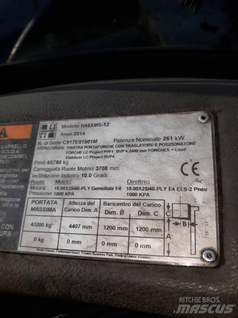 Hyster H48.00XMS-12 Дизельные погрузчики