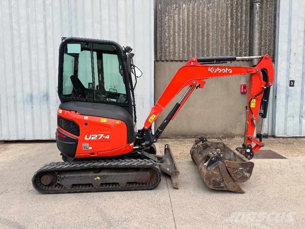 Kubota U 27 Мини-экскаваторы