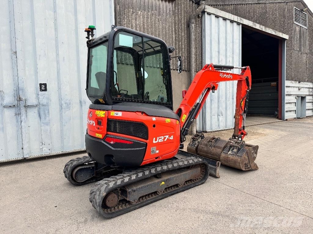 Kubota U 27 Мини-экскаваторы