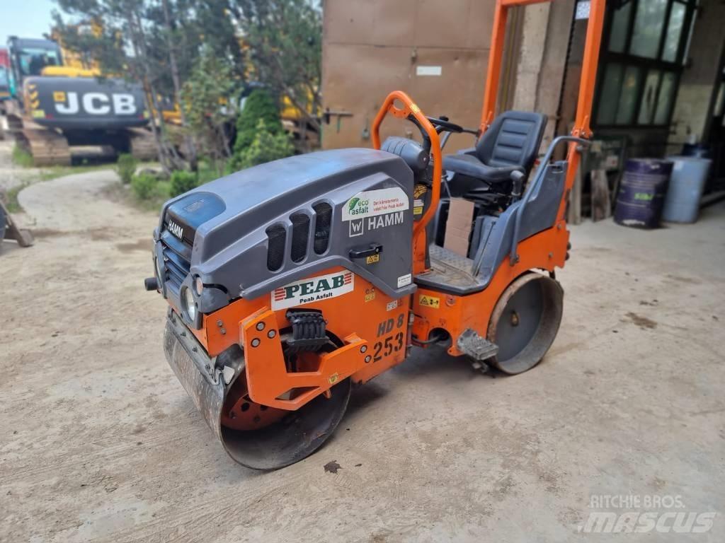 Hamm HD 8 VV Катки тротуарные