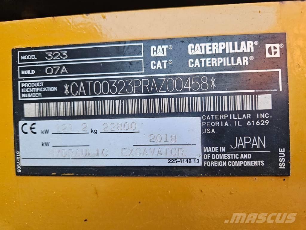 CAT 323 Гусеничные экскаваторы