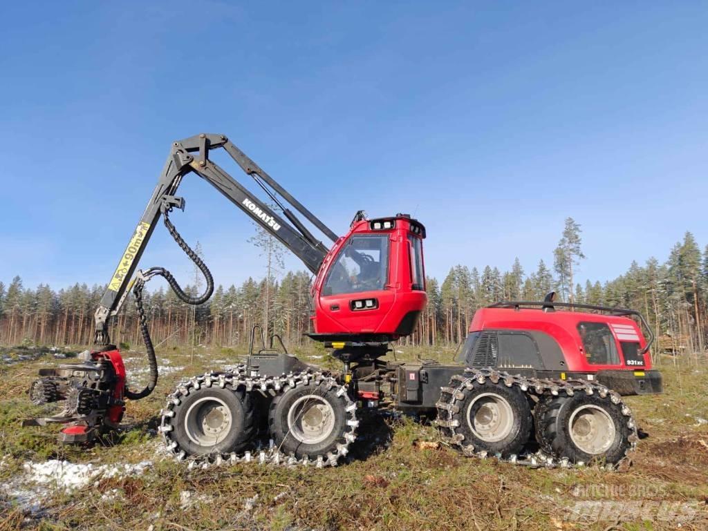 Komatsu 931 XC Харвестеры