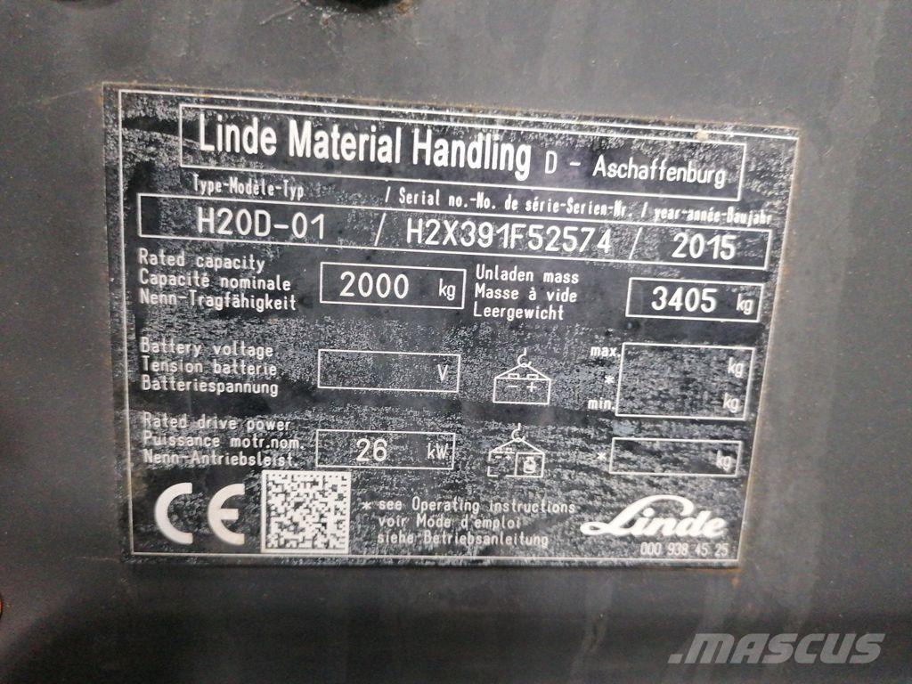 Linde H20D-01 Дизельные погрузчики
