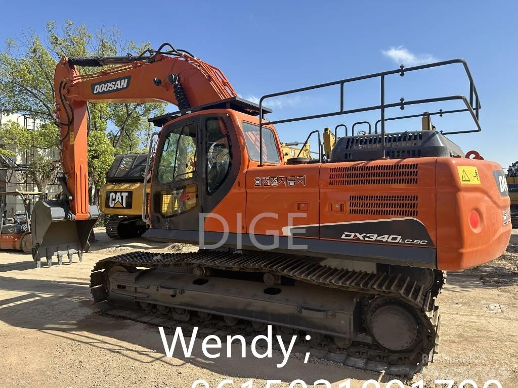 Doosan DX 340 Малые экскаваторы 7т-12т