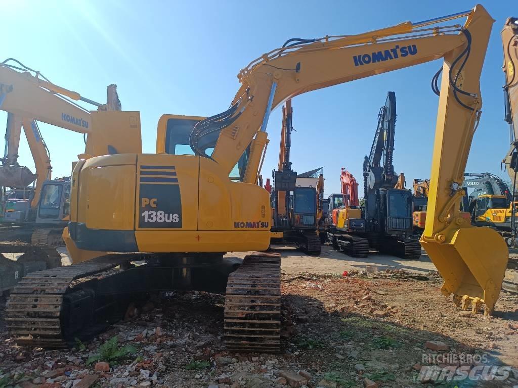 Komatsu PC 138US Малые экскаваторы 7т-12т