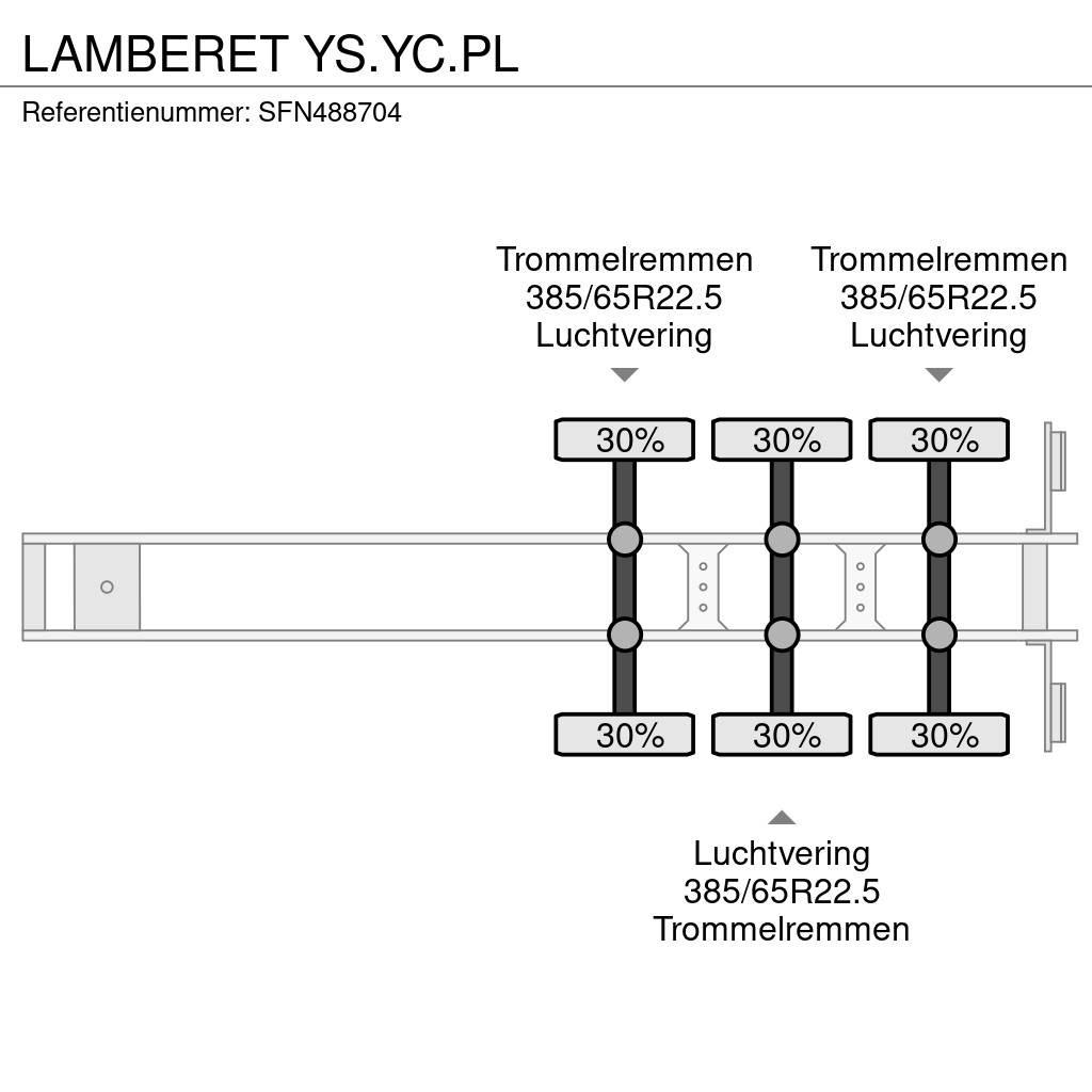 Lamberet YS.YC.PL Полуприцепы-рефрижераторы
