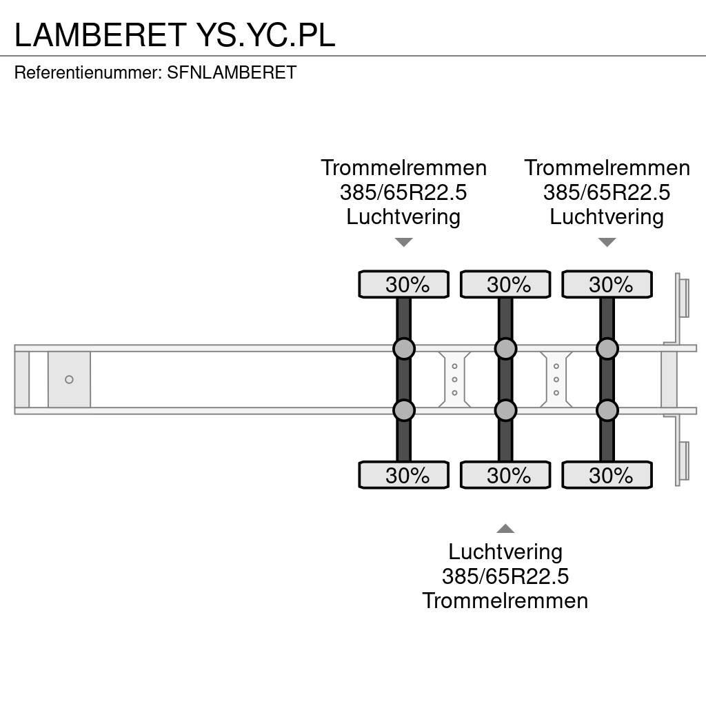 Lamberet YS.YC.PL Полуприцепы-рефрижераторы