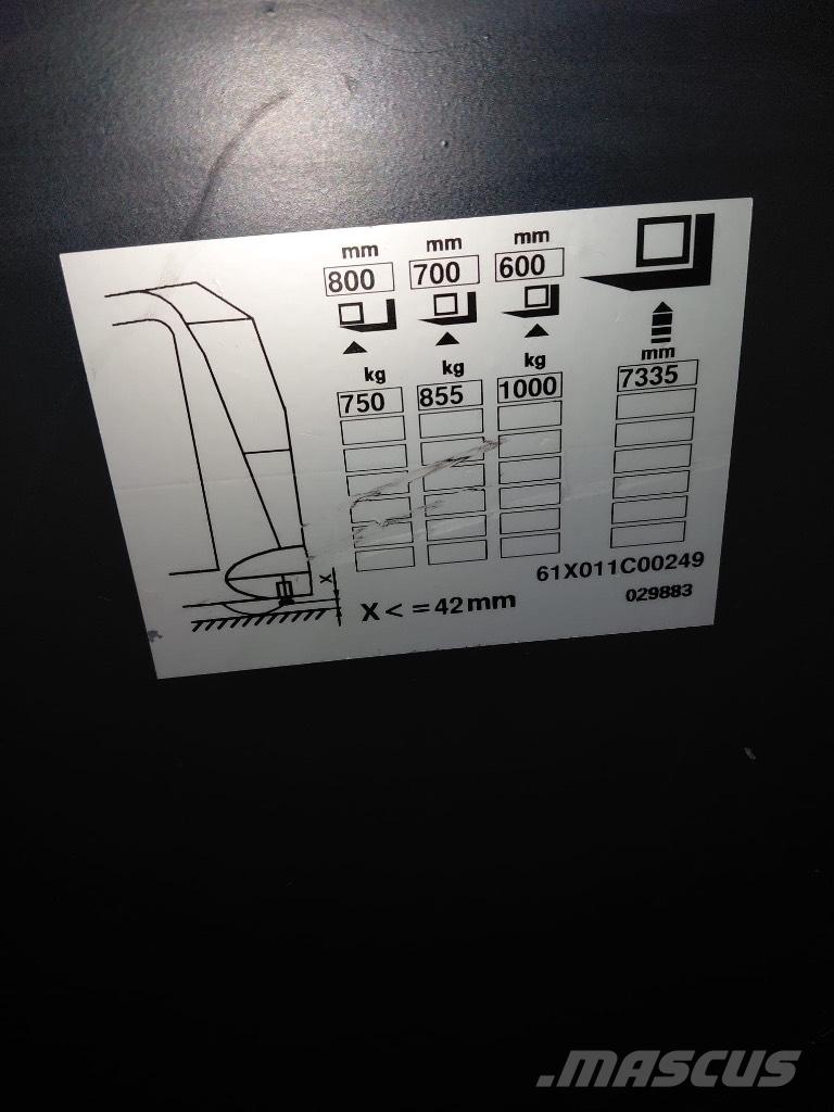Linde K 10 Узкопроходные штабелёры