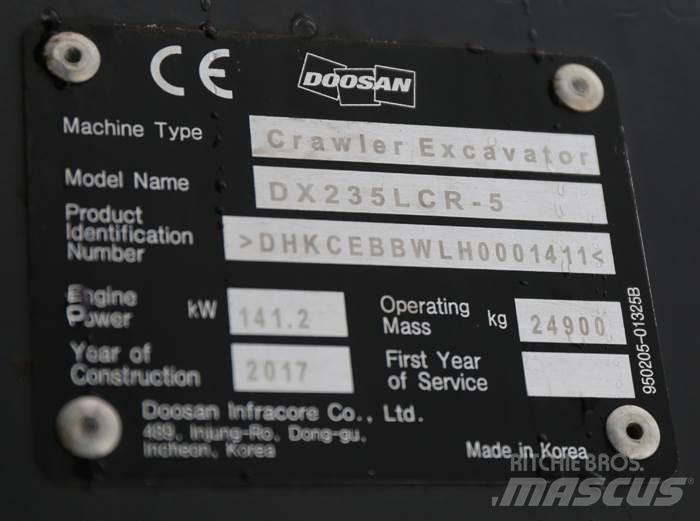 Doosan DX235LCR-5 Гусеничные экскаваторы