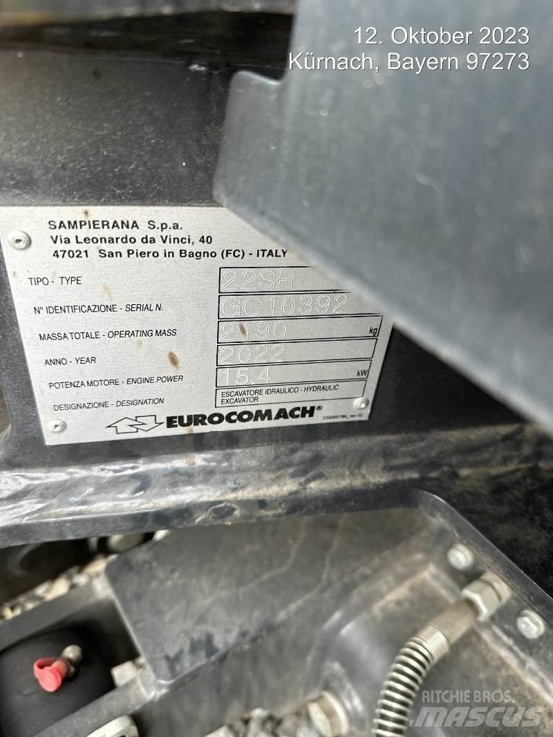 Eurocomach 22SR Мини-экскаваторы