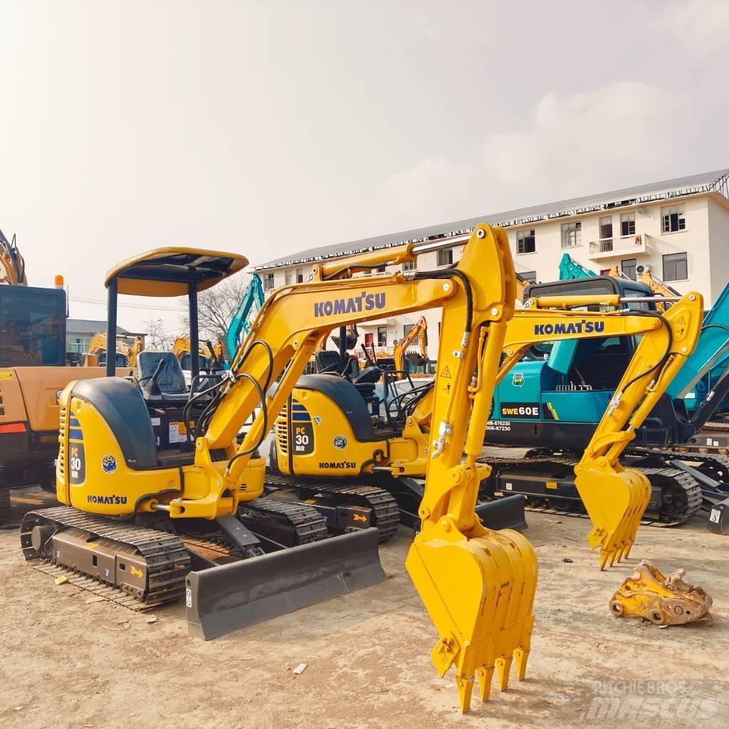 Komatsu PC30MR-3 Мини-экскаваторы
