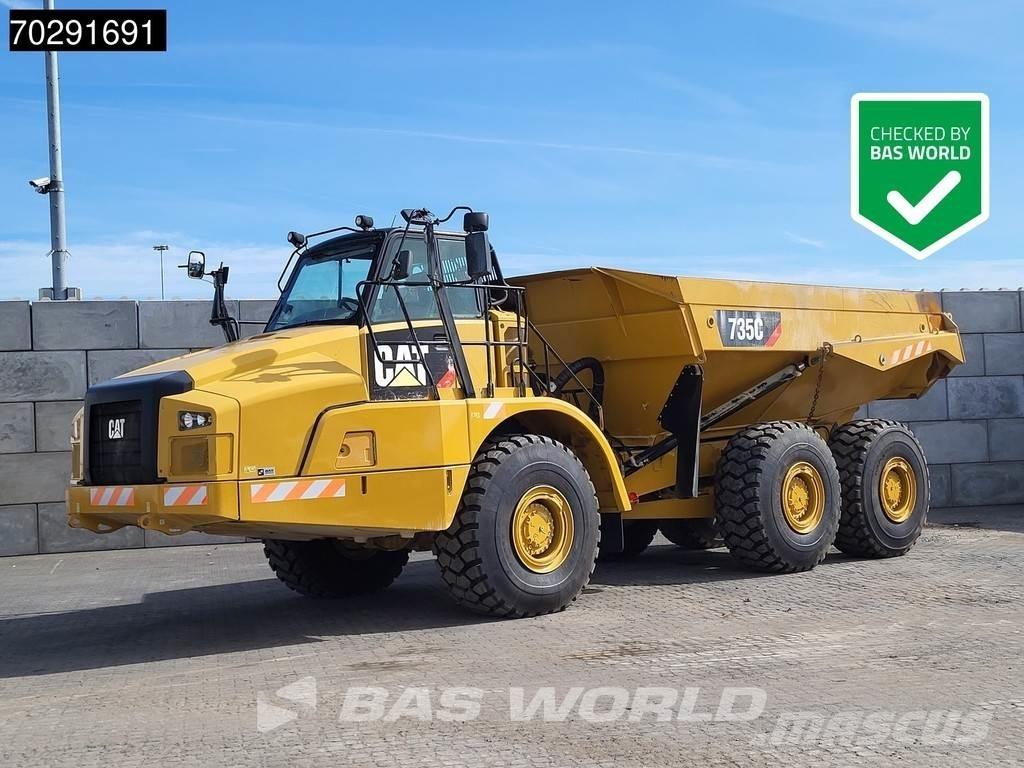 CAT 735 C Шарнирно-сочленённые самосвалы
