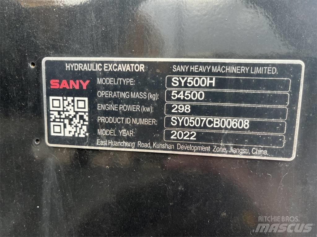 Sany SY 500 H Гусеничные экскаваторы