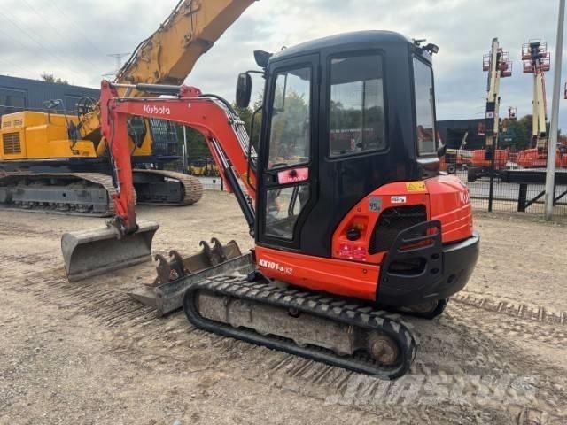 Kubota KX 101-3 Мини-экскаваторы