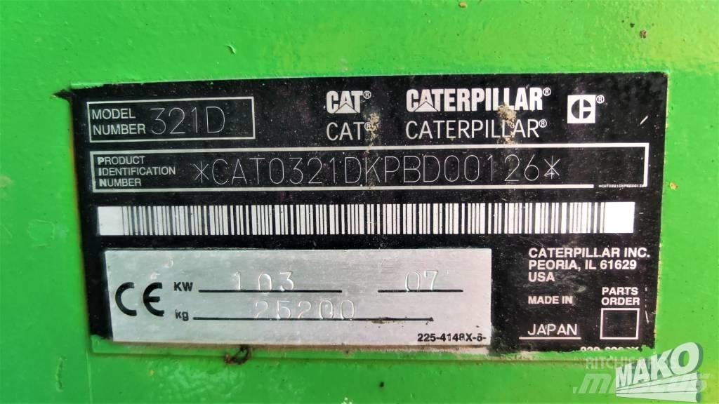 CAT 321 D Гусеничные экскаваторы