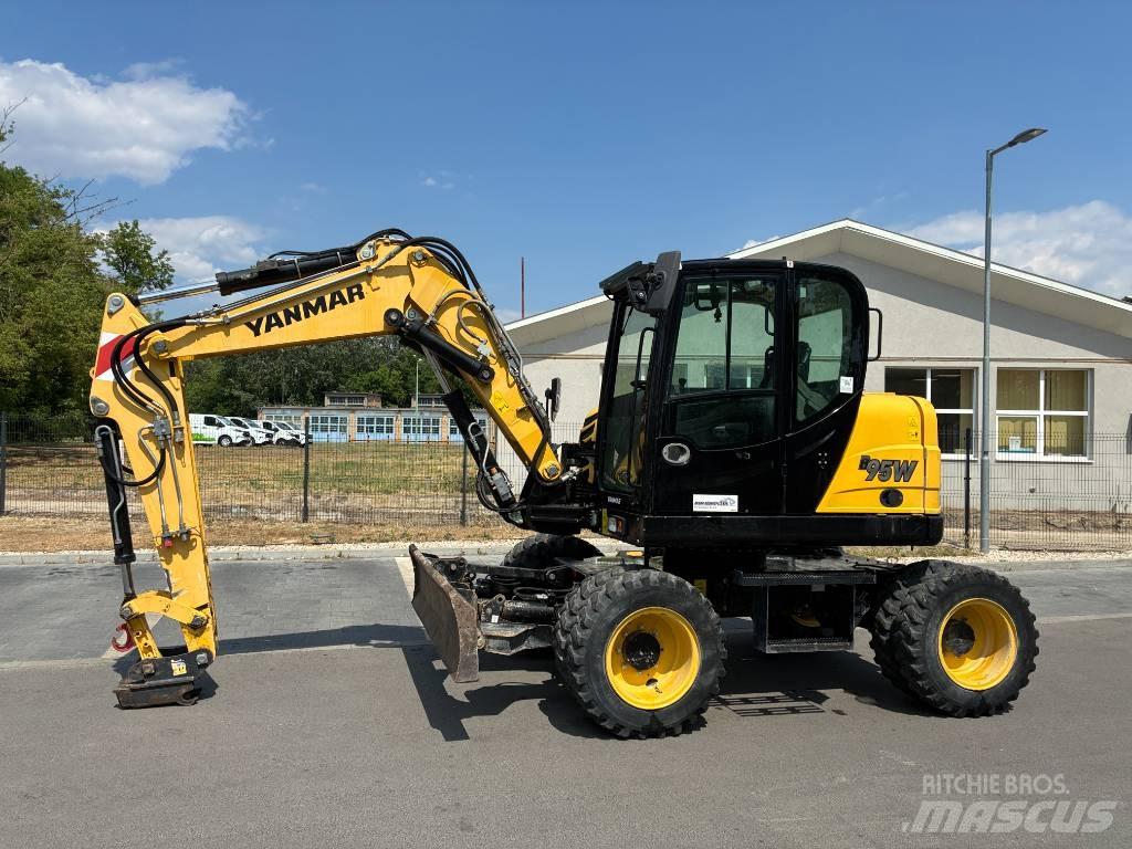 Yanmar B 95 W Малые экскаваторы 7т-12т