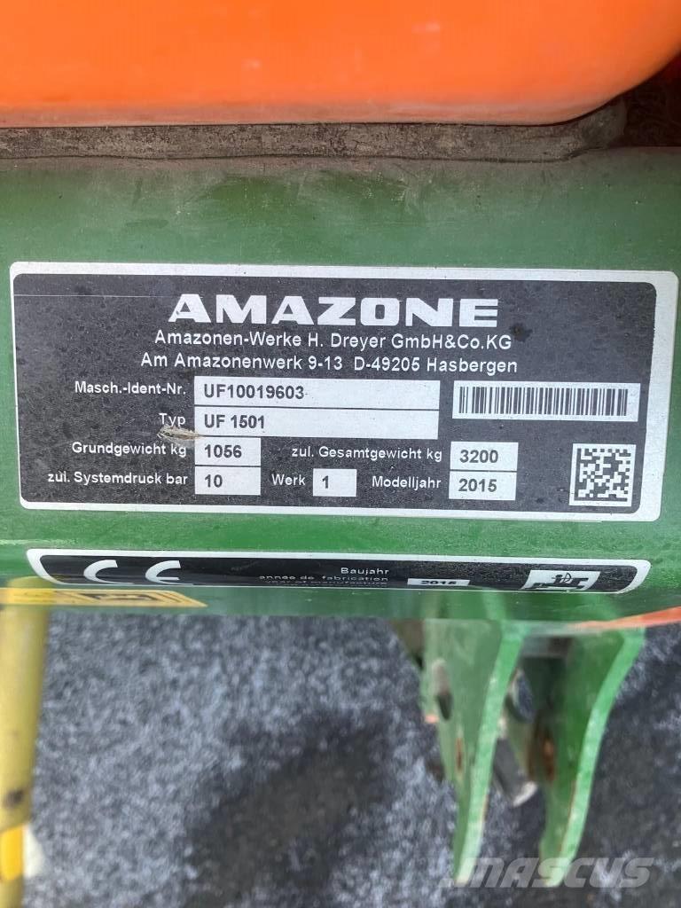 Amazone UF 1501 Навесные опрыскиватели