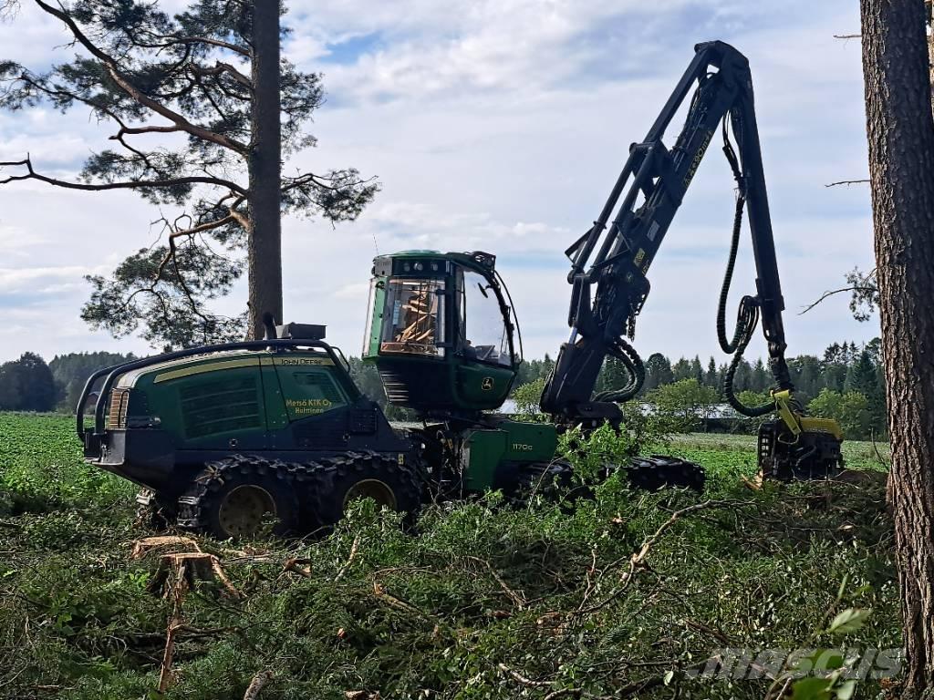 John Deere 1170G Харвестеры