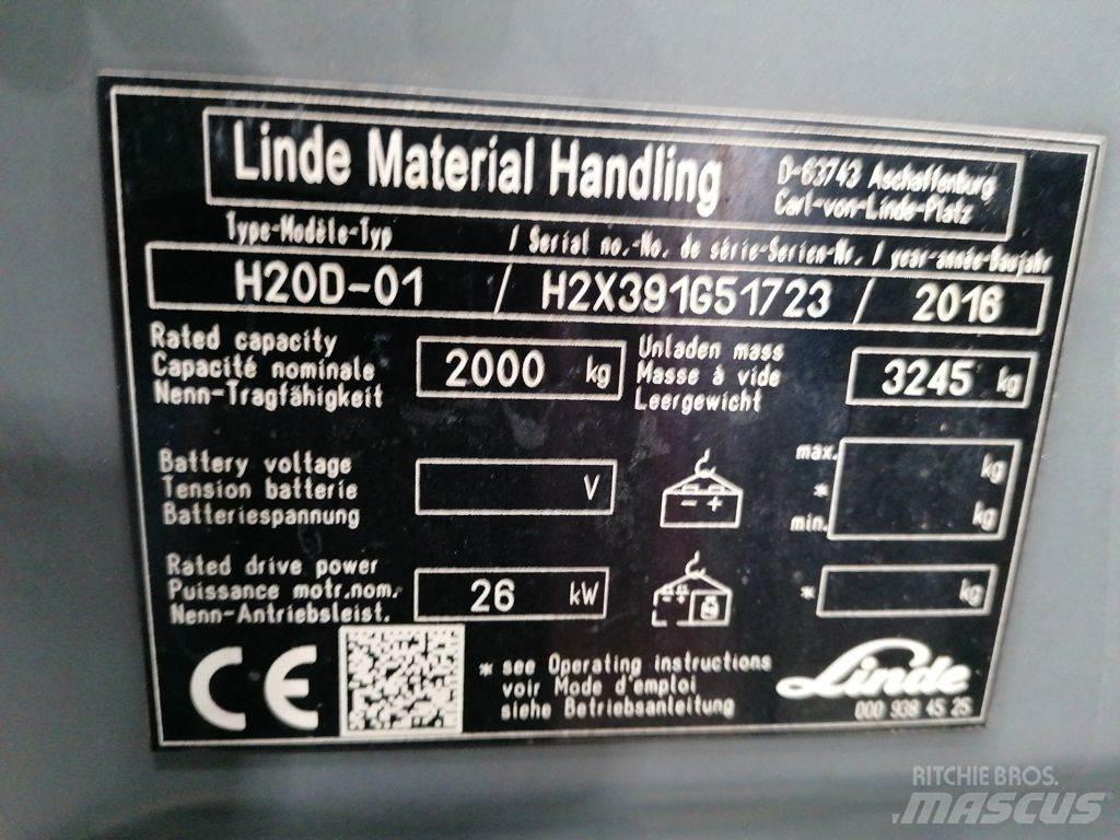 Linde H20D-01 Дизельные погрузчики