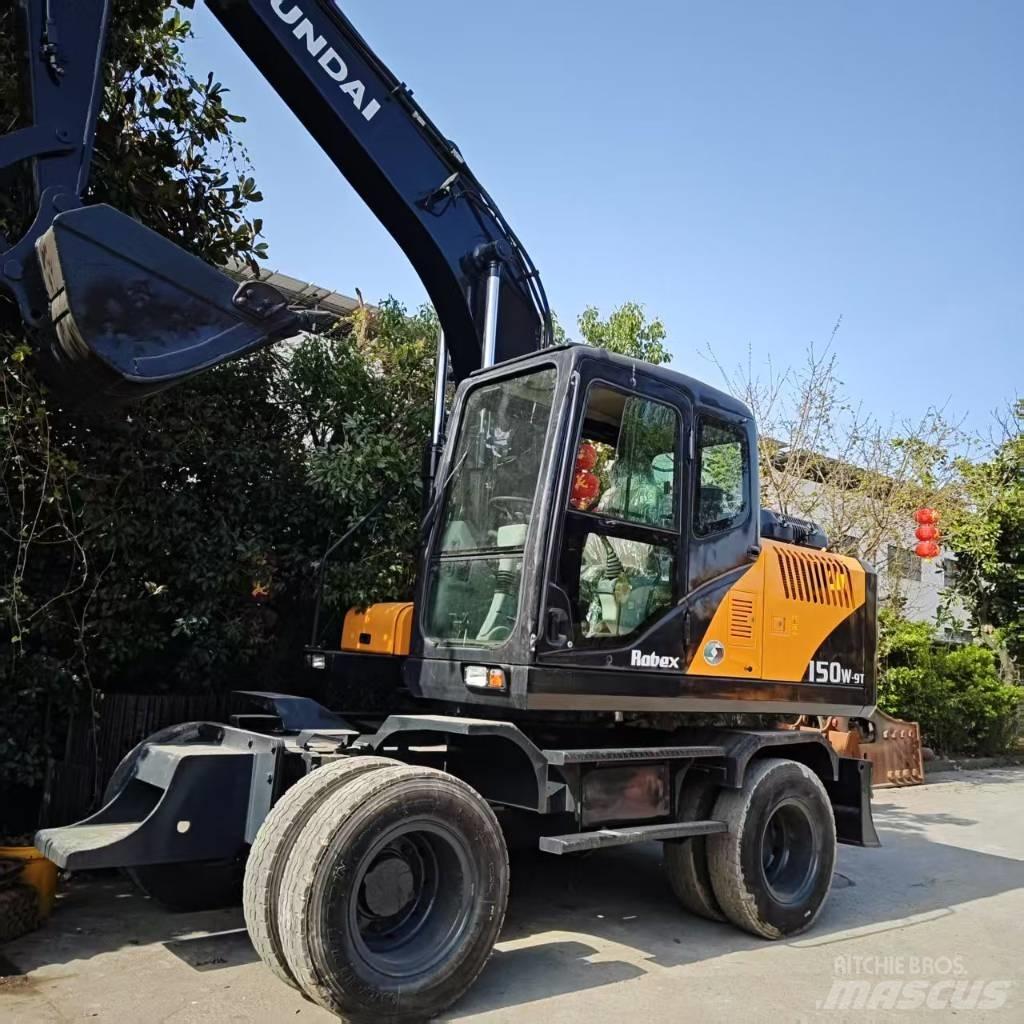 Hyundai r150w-9 Колёсные экскаваторы