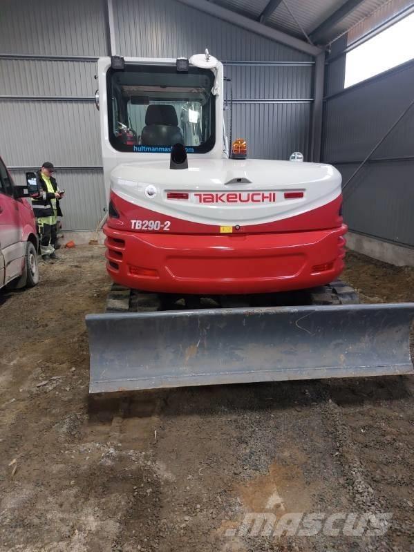 Takeuchi TB290 Малые экскаваторы 7т-12т