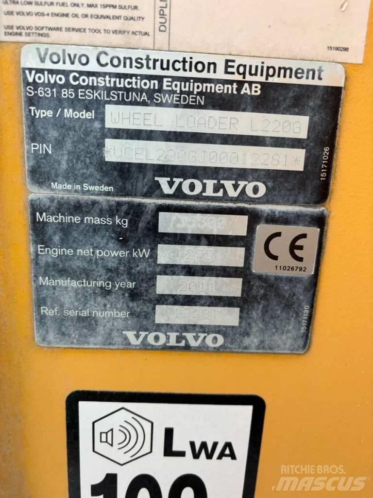 Volvo L 220 G Фронтальные погрузчики