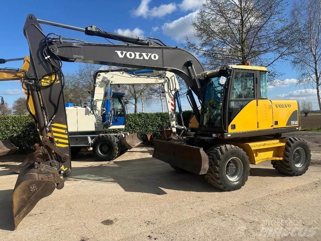 Volvo EW160 Колёсные экскаваторы