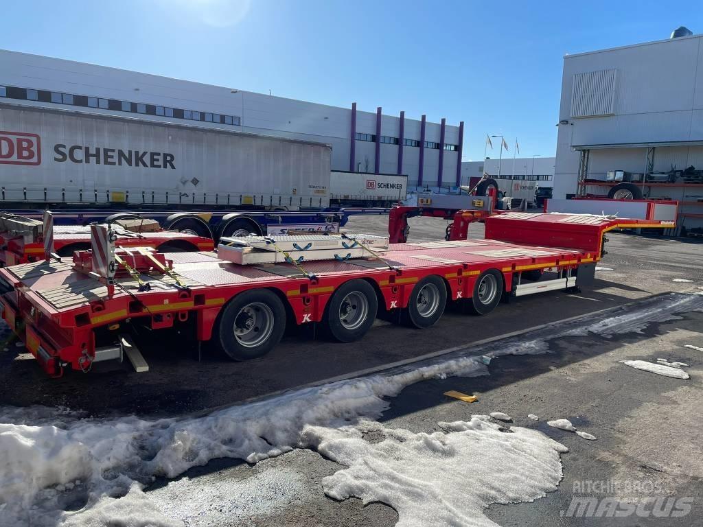 Kässbohrer SLA 4 Низкорамные полуприцепы