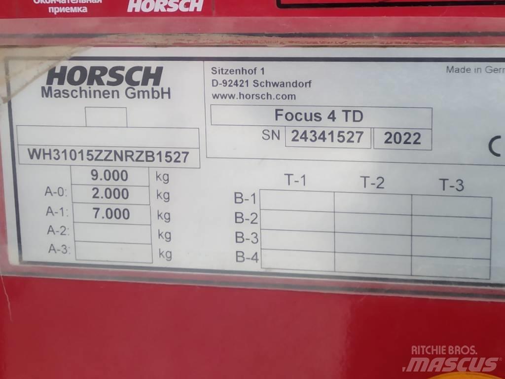 Horsch Focus 4 TD Сеялки