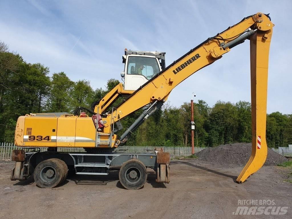 Liebherr A 934 C Перегружатели металлолома/промышленные погрузчики
