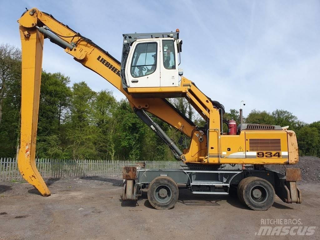 Liebherr A 934 C Перегружатели металлолома/промышленные погрузчики