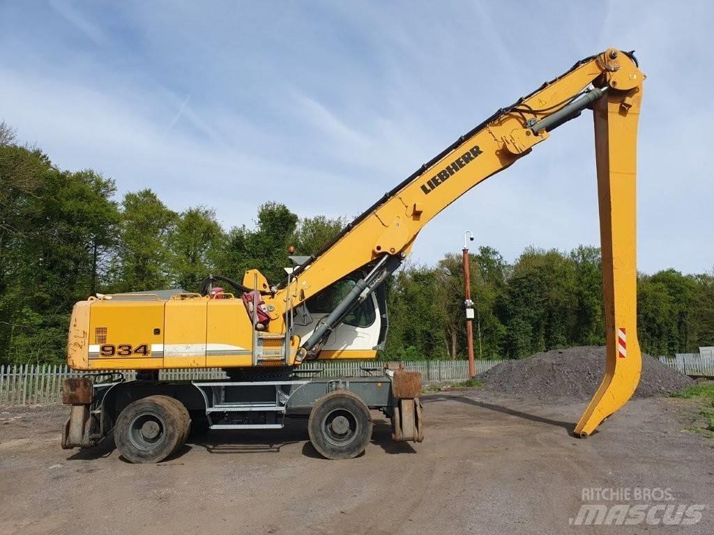 Liebherr A 934 C Перегружатели металлолома/промышленные погрузчики