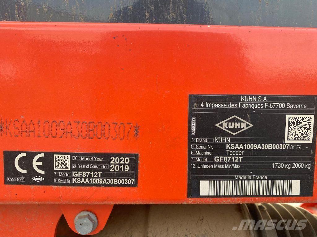 Kuhn GF8712T Грабли-ворошилки