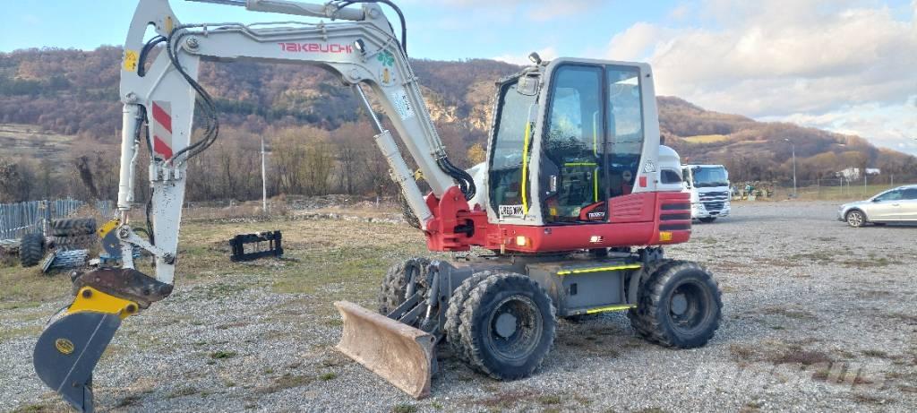 Takeuchi TB 295 W Колёсные экскаваторы