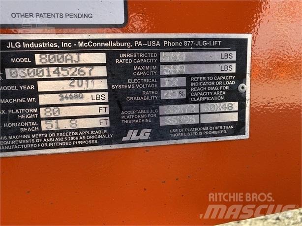 JLG 800 AJ Коленчатые подъемники