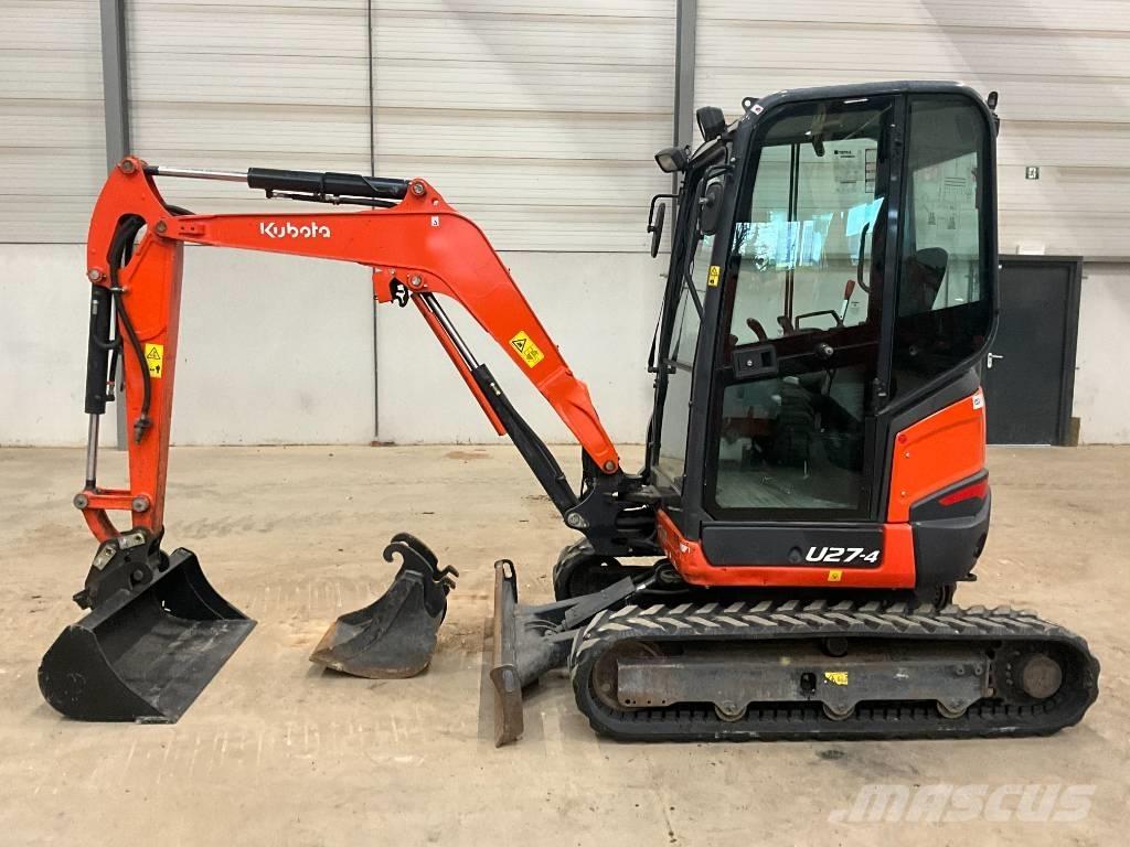 Kubota U 27-4 Мини-экскаваторы
