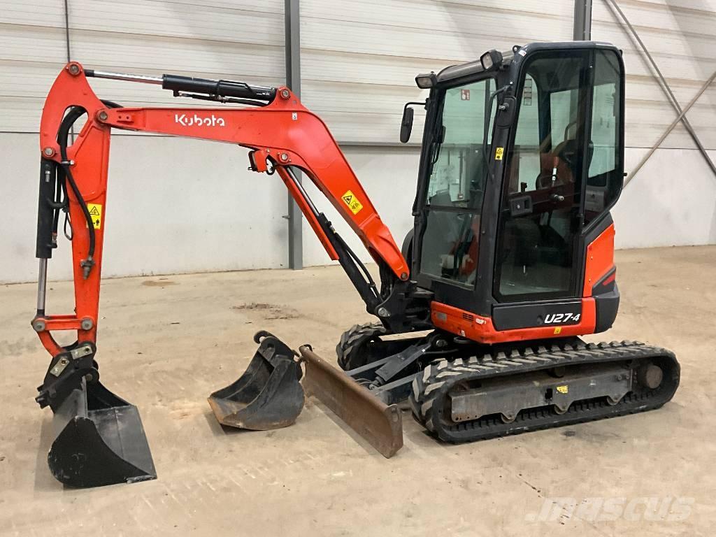 Kubota U 27-4 Мини-экскаваторы