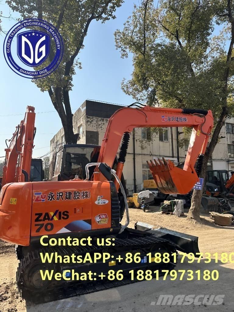 Hitachi ZX 70 Мини-экскаваторы