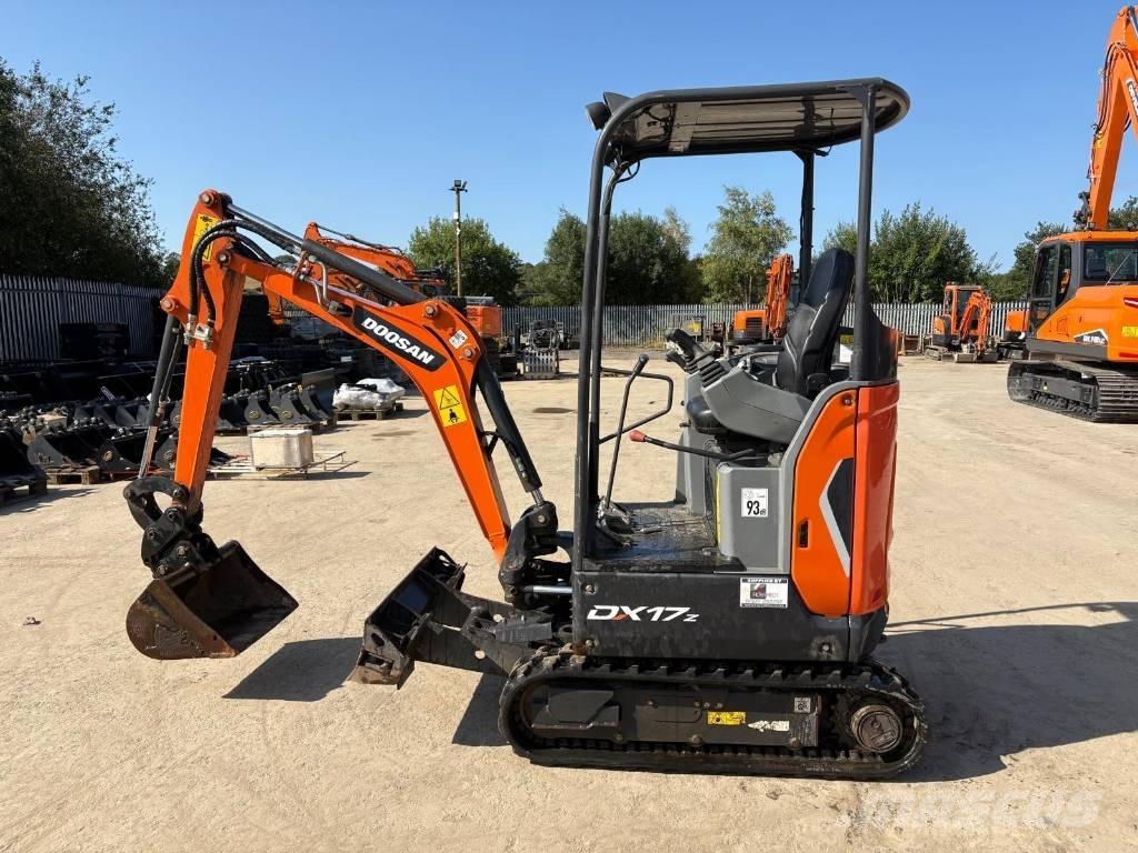 Doosan DX 17 Мини-экскаваторы