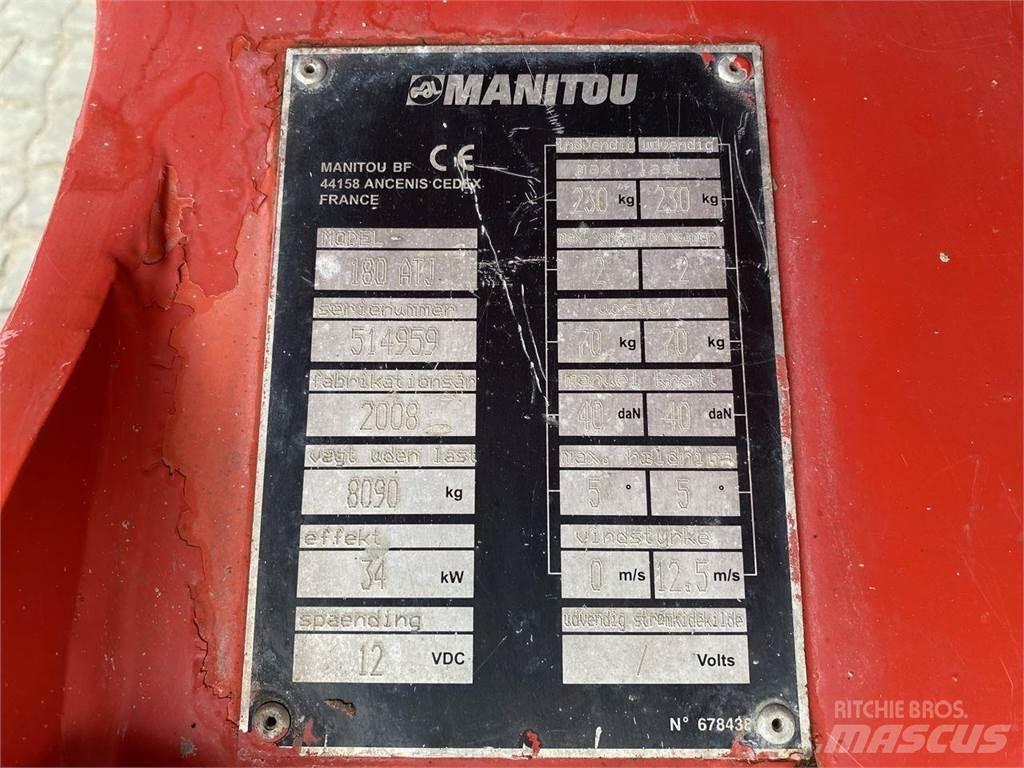 Manitou 180ATJ Коленчатые подъемники