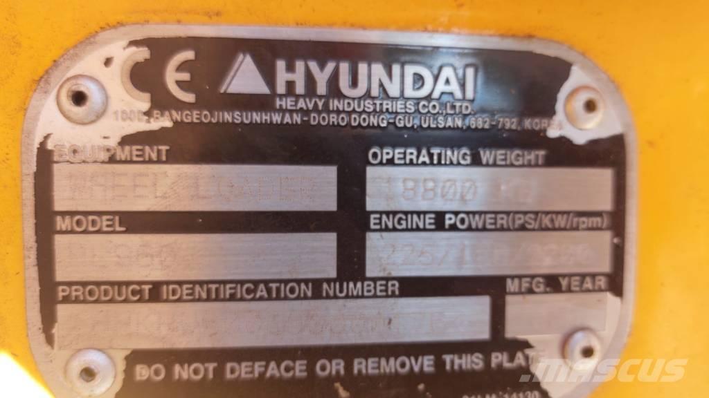 Hyundai HL 960 Фронтальные погрузчики